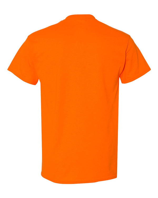 Gildan 8000 Safety Orange - Back