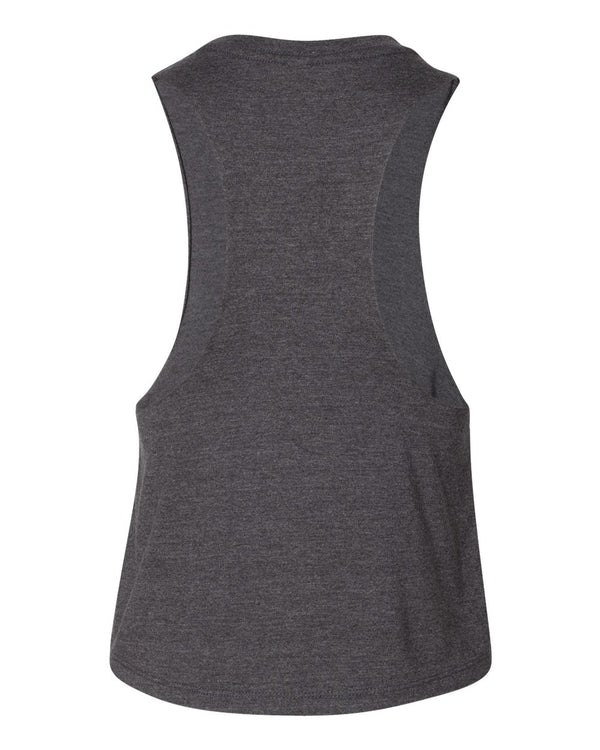 BELLA + CANVAS 6682 Dark Grey Heather - Back