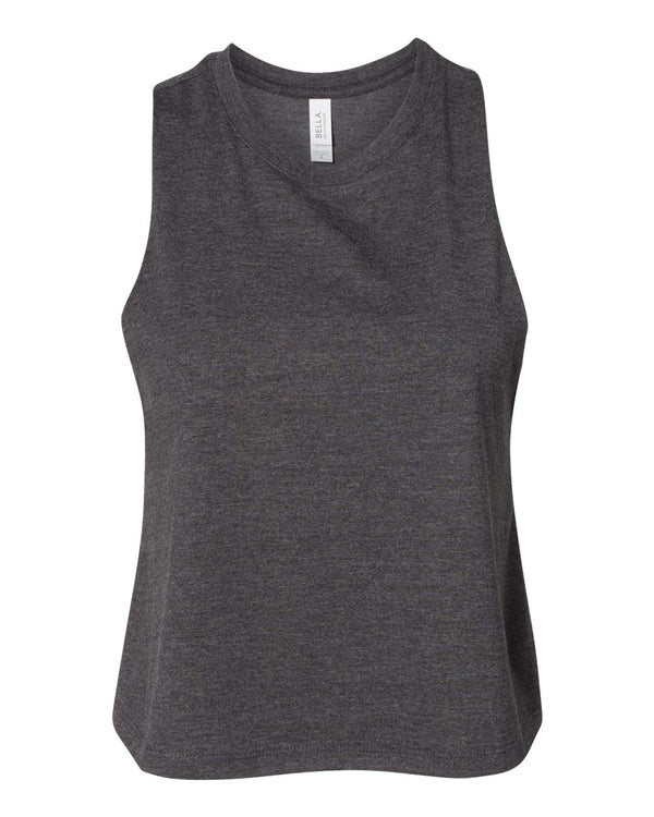 BELLA + CANVAS 6682 Dark Grey Heather - Front