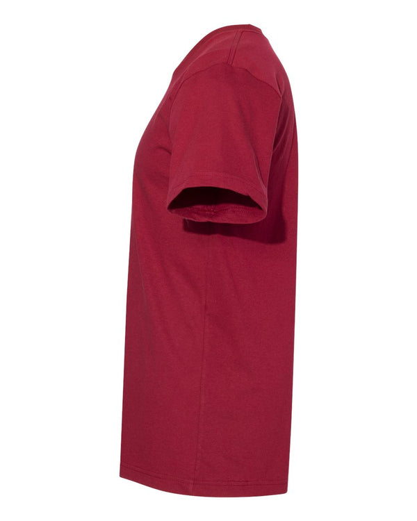 American Apparel 2001 Cranberry - Direct side