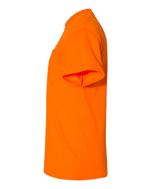 Gildan 8300 Safety Orange - Direct side