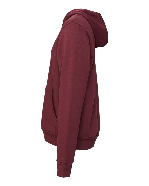 BELLA + CANVAS 3719 Maroon - Direct side