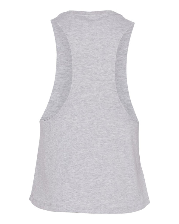 BELLA + CANVAS 6682 Athletic Heather - Back