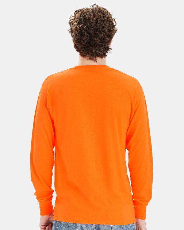 Hanes W120 Safety Orange - Model back