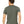 BELLA + CANVAS 3001CVC Heather Military Green - Model back