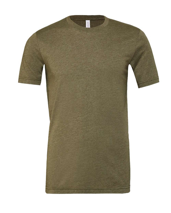 BELLA + CANVAS 3001CVC Heather Olive - Front