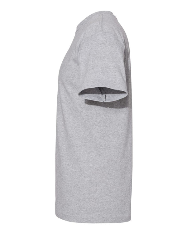 American Apparel 1301 Heather Grey - Direct side