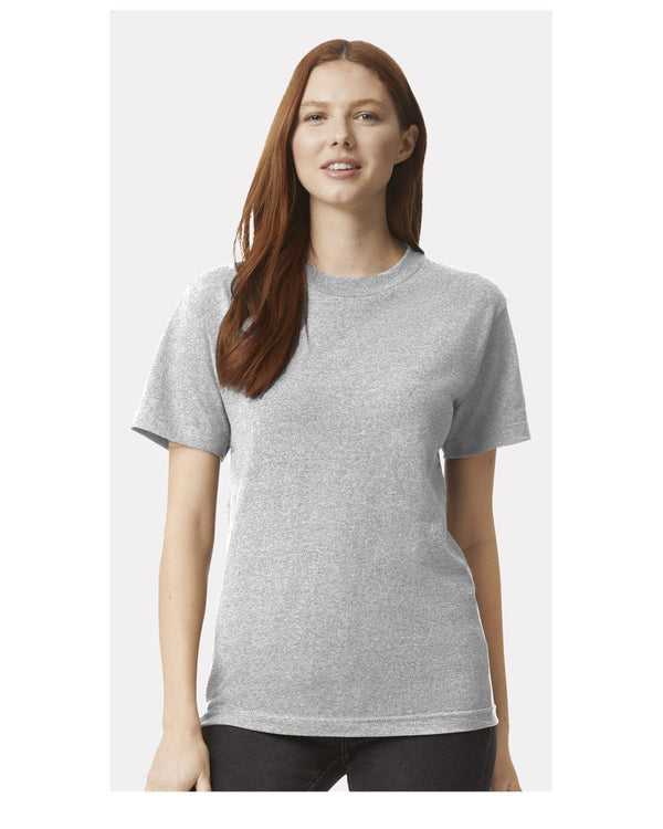 American Apparel 1301 Heather Grey - Model front