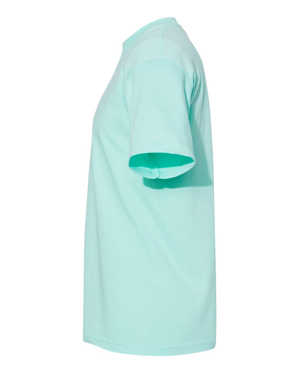 American Apparel 1301 Celadon - Direct side