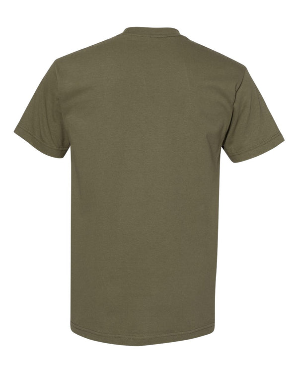 American Apparel 1301 Military Green - Back