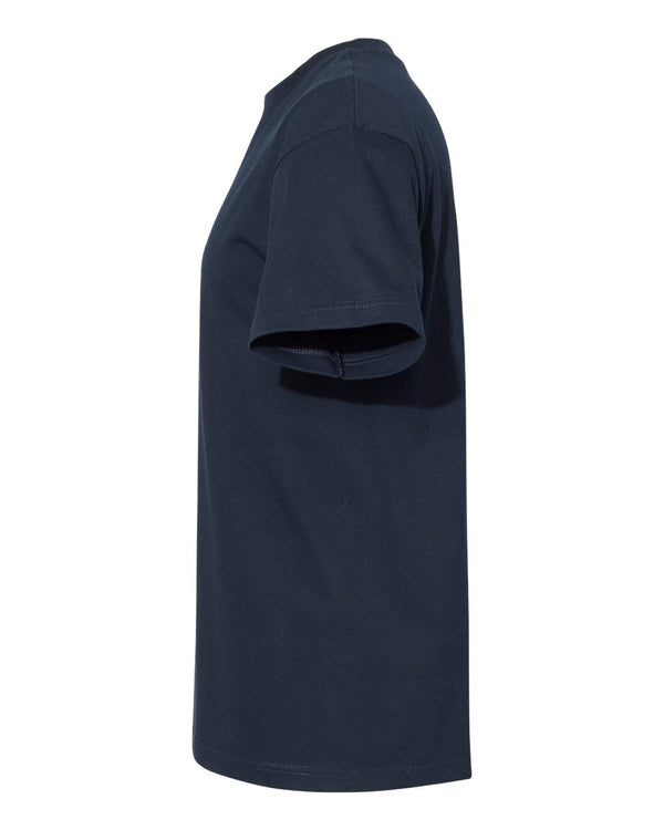 American Apparel 1301 True Navy - Direct side