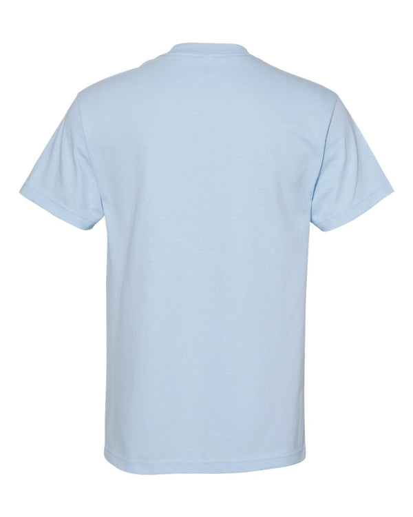 American Apparel 1301 Powder Blue - Back