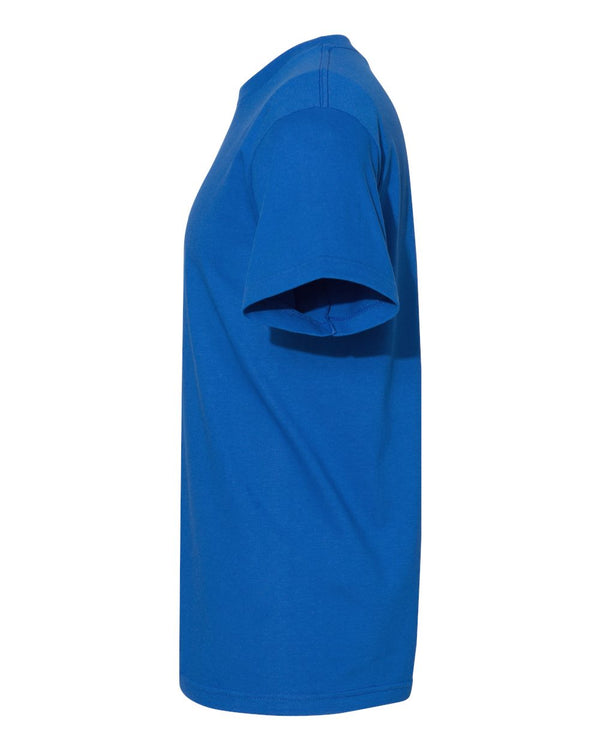 American Apparel 1301 Royal Blue - Direct side