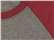 BELLA + CANVAS 3000 Deep Heather/ Cardinal swatch