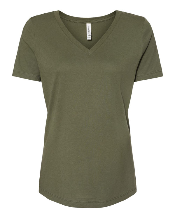 BELLA + CANVAS 6405 Military Green - Front