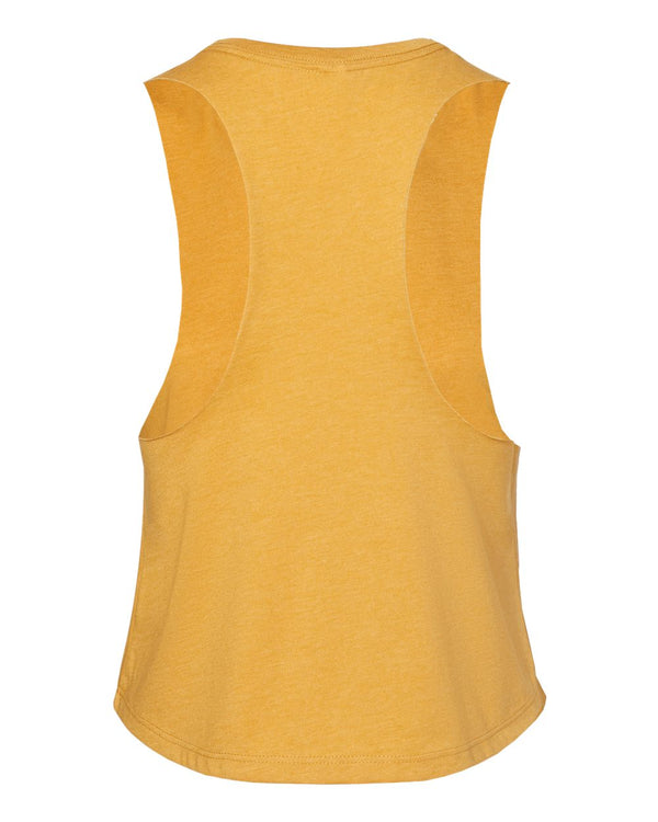 BELLA + CANVAS 6682 Heather Mustard - Back