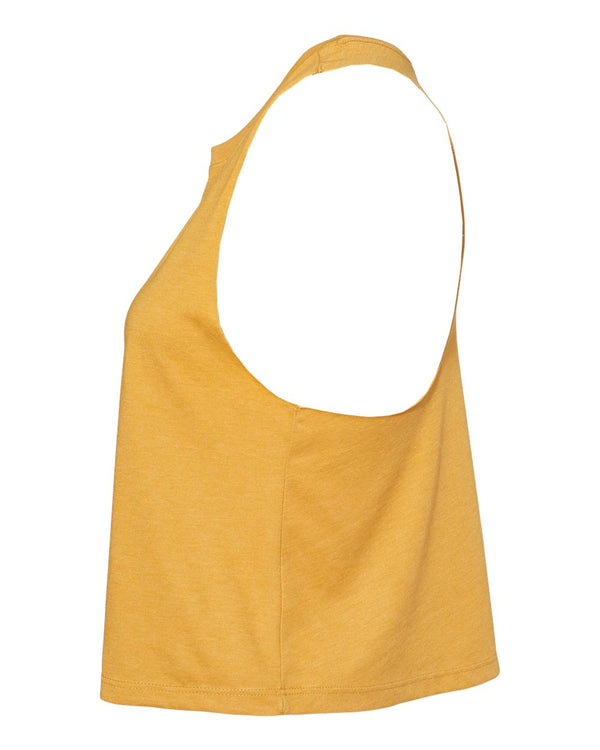 BELLA + CANVAS 6682 Heather Mustard - Direct side