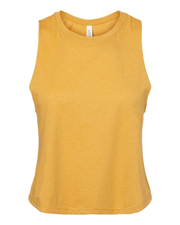 BELLA + CANVAS 6682 Heather Mustard - Front