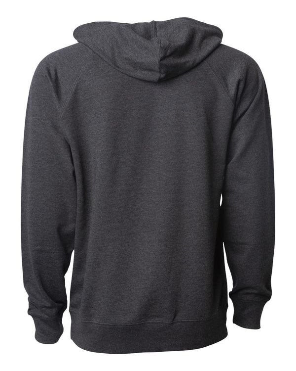 Independent Trading Co. SS1000 Charcoal Heather - Back