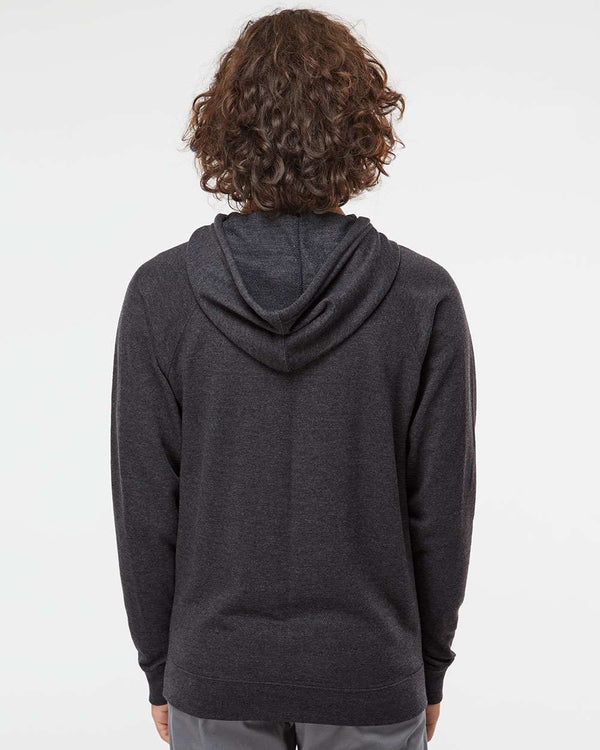 Independent Trading Co. SS1000 Charcoal Heather - Model back