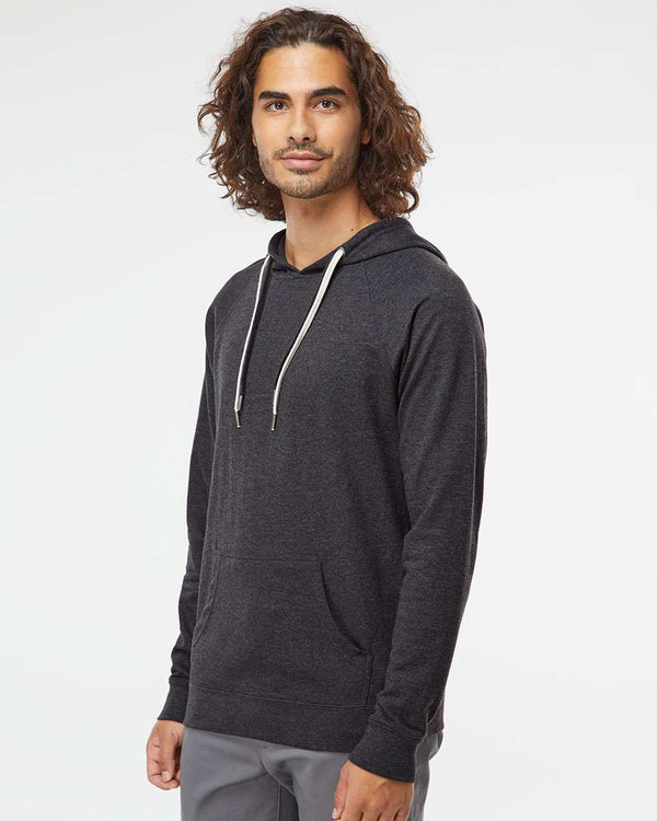 Independent Trading Co. SS1000 Charcoal Heather - Model side