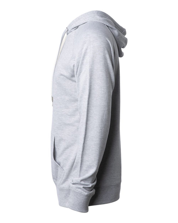 Independent Trading Co. SS1000 Athletic Heather - Direct side