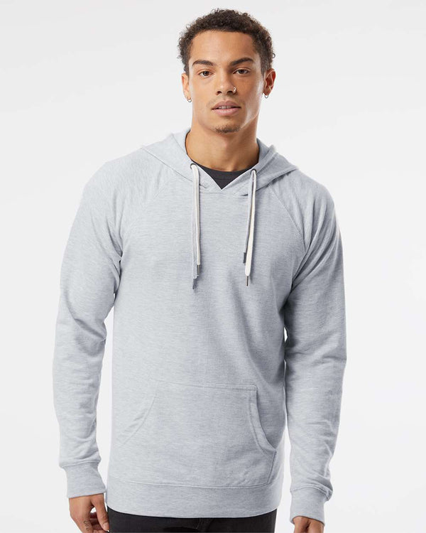 Independent Trading Co. SS1000 Athletic Heather - Model front