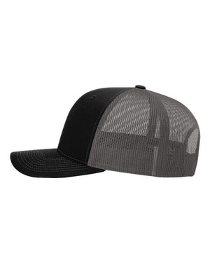 Richardson 112RE Black/ Charcoal side