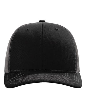 Richardson 112RE Black/ Charcoal front