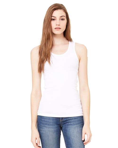 Women's Baby Rib Tank - SuperDTF Print Blank Clothing and Accessories