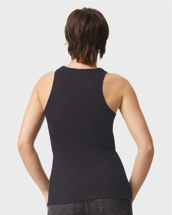 American Apparel 101CVC Black - Model back