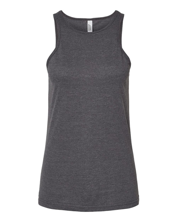 American Apparel 101CVC Heather Charcoal - Front