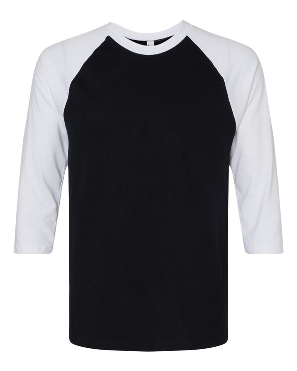 American Apparel 2003CVC Black/ White - Front