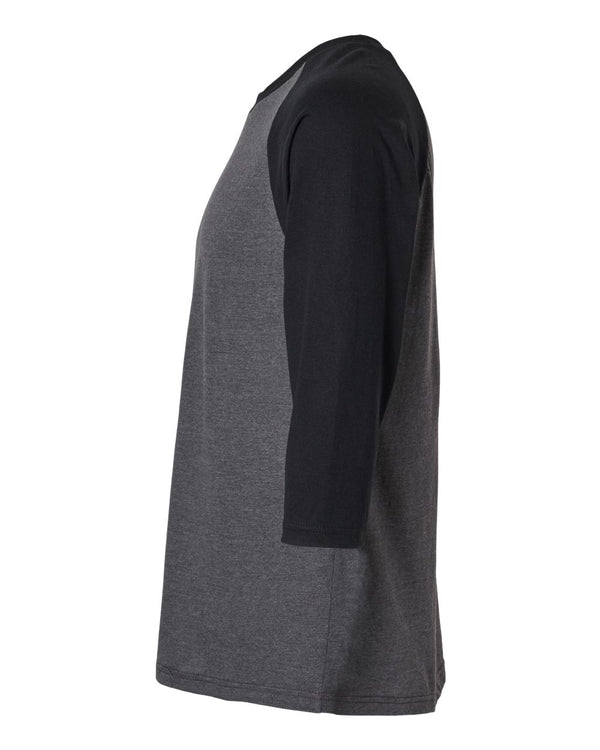 American Apparel 2003CVC Heather Charcoal/ Black - Direct side