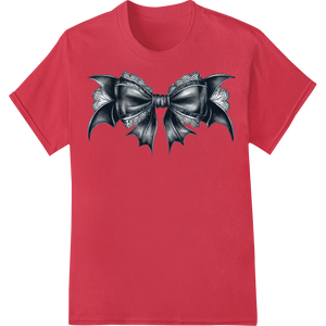 Gothic Lace Bat Wings - Edgy Halloween DTF Print Design made with premium custom print solutions