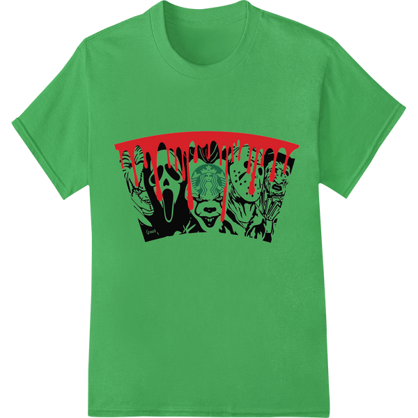 Personalized custom merchandise design for Iconic Horror Villains Heat Transfer - Unleash Your Dark Side