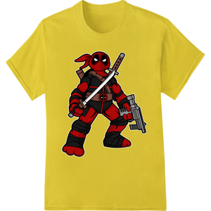 Unique vibrant DTF prints for Deadpool: The Merc with a Mouth DTF Print Heat Transfer