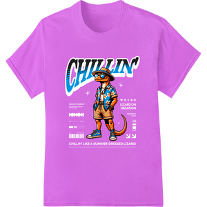 Chill Out in Style with Super DTF's 'CHILLIN'' Transfer - High-quality DTF printing experts