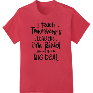 Cutting-edge custom t-shirts featured on Empower Educators: 