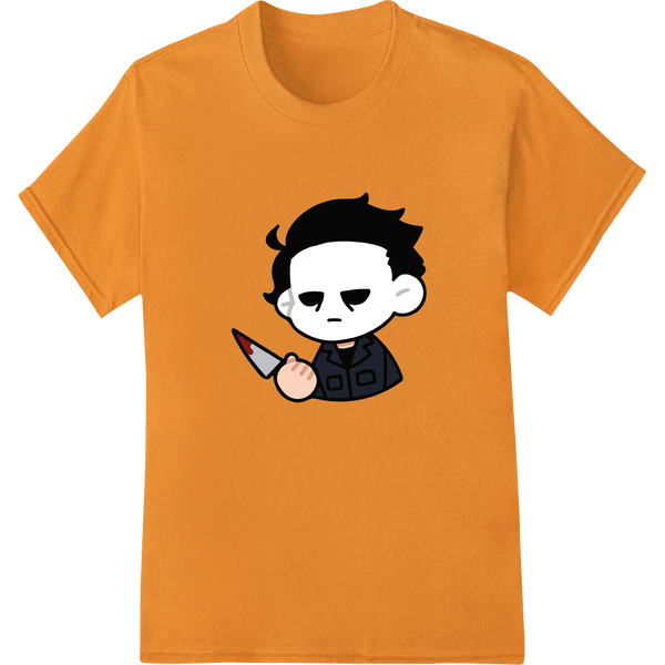 Adorable Halloween Cartoon Character - Super DTF Print on orange shirt - SUPERDTF-DTF Prints-DTF Transfers-Custom DTF Prints