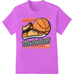 Custom custom t-shirts design - Slam Dunk Style: Basketball Club DTF Print Heat Transfer