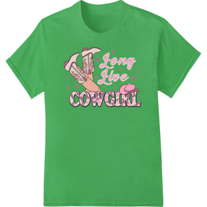 Custom personalized clothing design - Sassy Cowgirl Boots: Unleash Your Western Flair