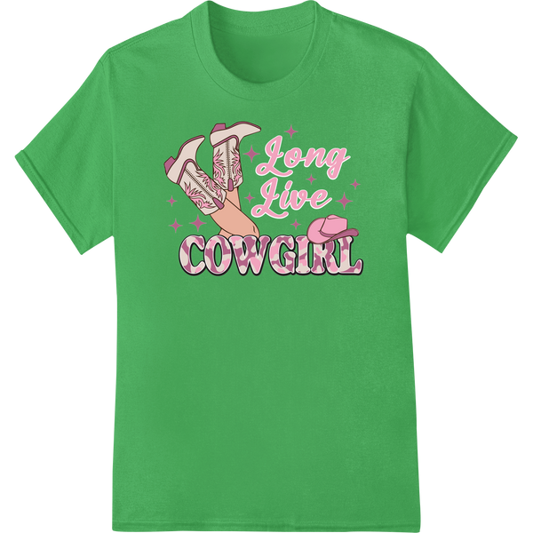 Custom personalized clothing design - Sassy Cowgirl Boots: Unleash Your Western Flair