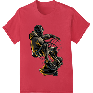 Fierce Ninja Warrior Ready for Battle - Bold DTF Print enhanced with professional custom t-shirts