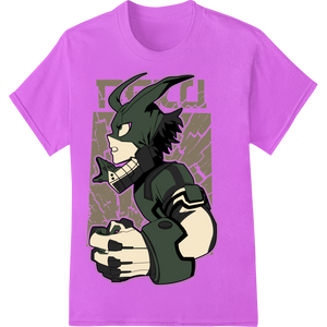 Custom direct to film printing design - Edgy Anime Easter Bunny Villain DTF Print Heat Transfer