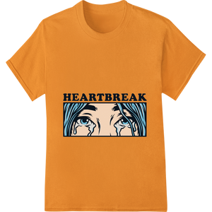 Personalized customized apparel design for Heartbreak: Tears of a Broken Romance | DTF Print Transfer