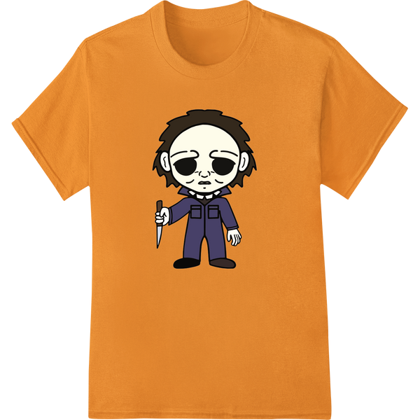 Unique professional DTF printing for Chibi Michael Myers Horror Cartoon DTF Print Heat Transfer