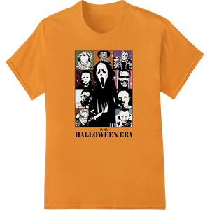 Personalized customized apparel design for Unleash Your Inner Scream Queen: Iconic Horror Faces