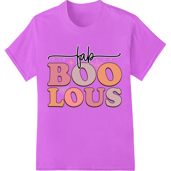 Innovative custom print solutions design on Fab BOO lous: Spooktacular Halloween Typography Design