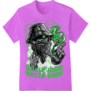 Edgy Skull St. Patrick's Day DTF Print Heat Transfer made with premium DTF printing experts